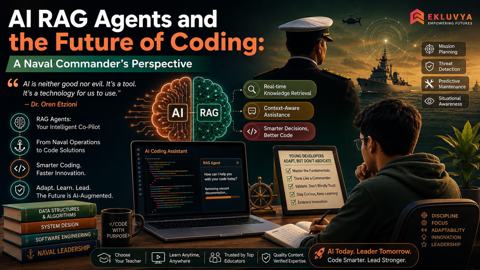 AI RAG Agents and the Future of Coding: A Naval Commander's Perspective