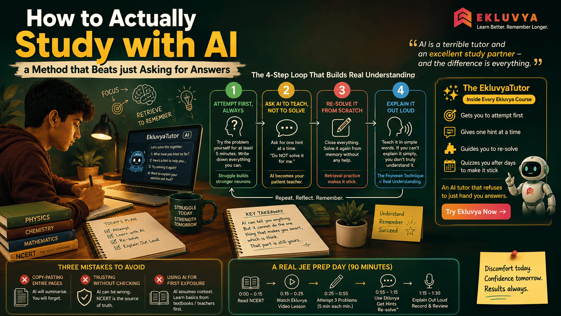 How to Actually Study with AI - a Method that Beats just Asking for Answers