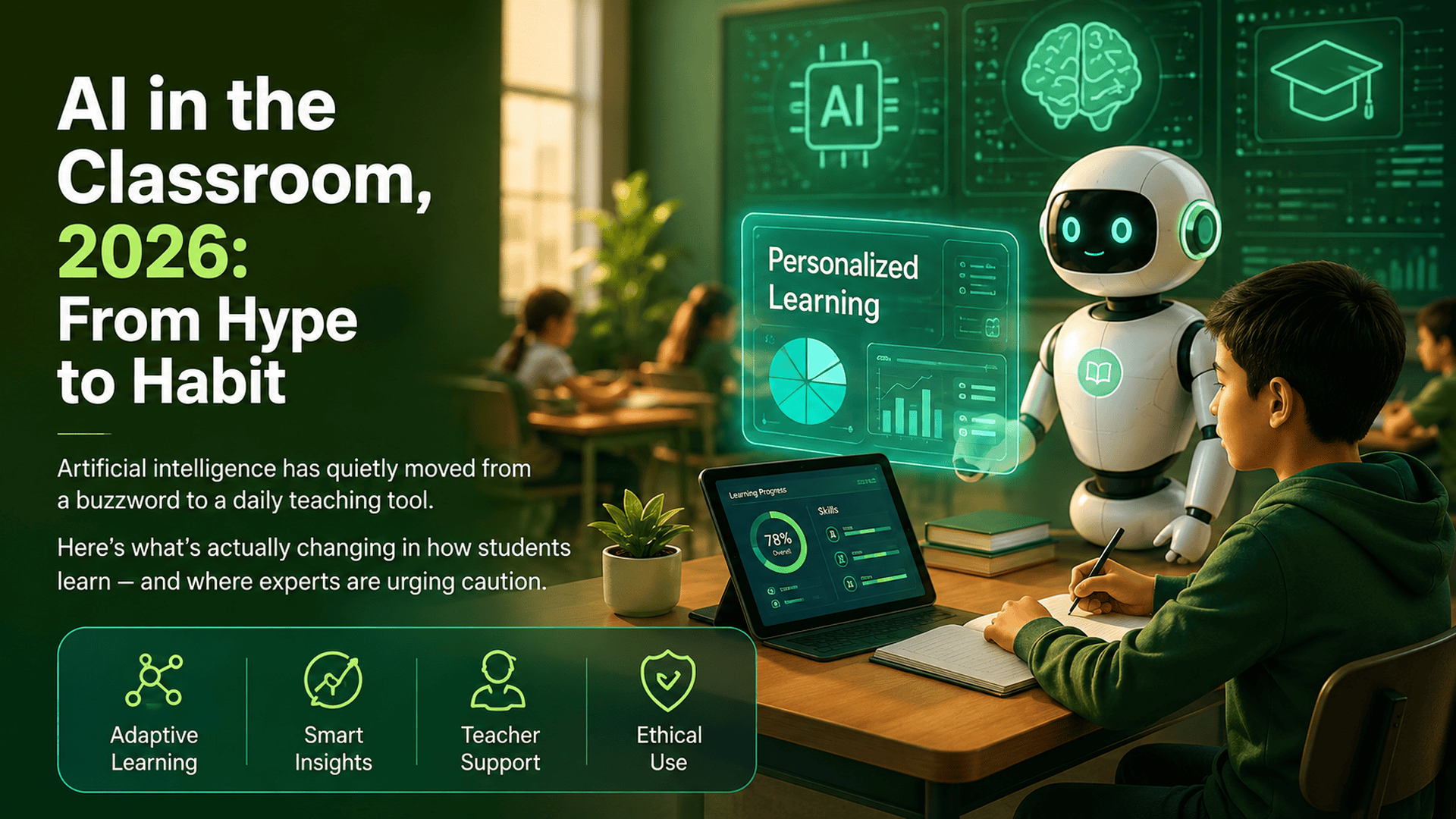 AI in the Classroom, 2026: From Hype to Habit
