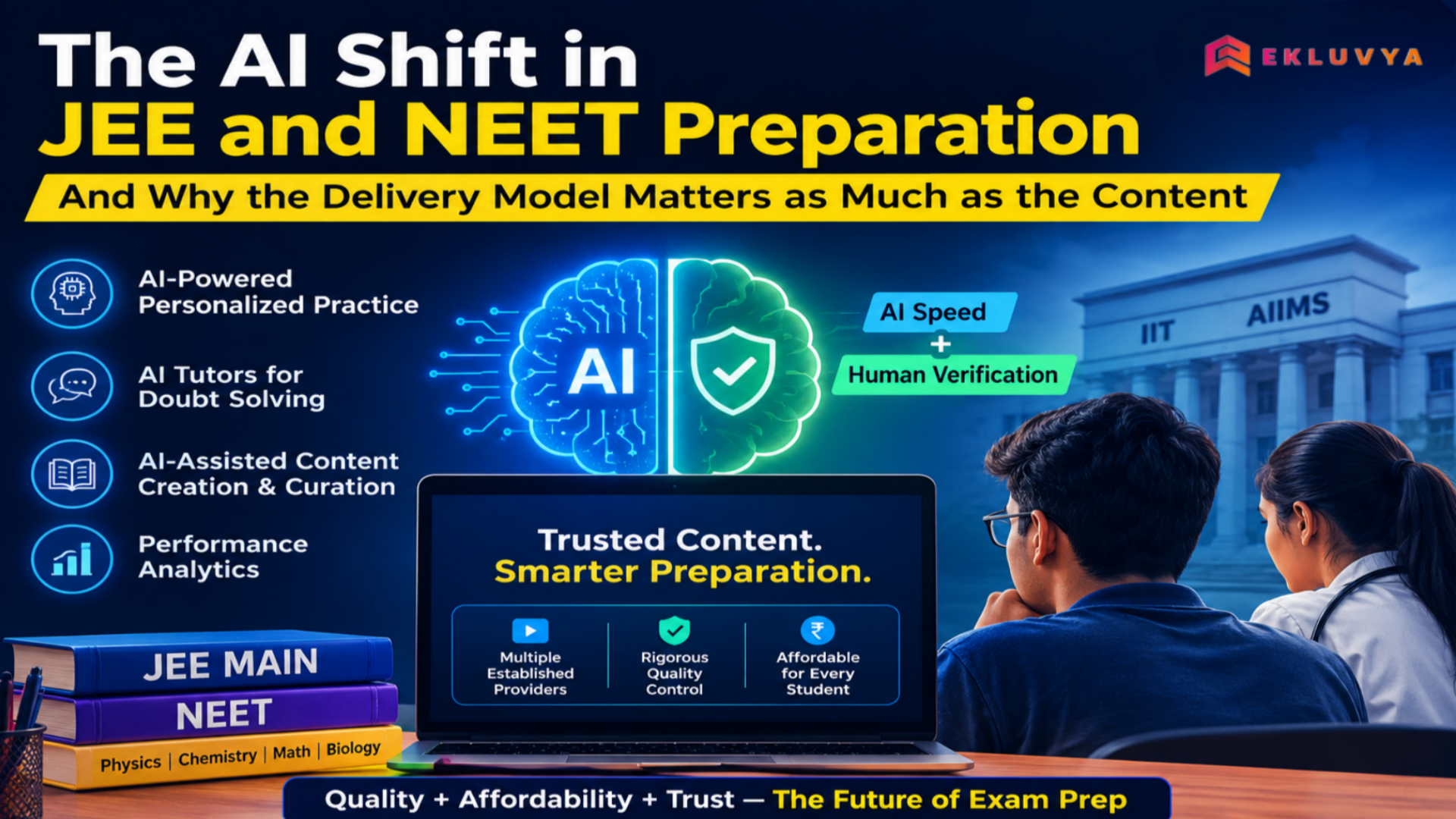 The AI Shift in JEE and NEET Preparation — And Why the Delivery Model Matters as Much as the Content.