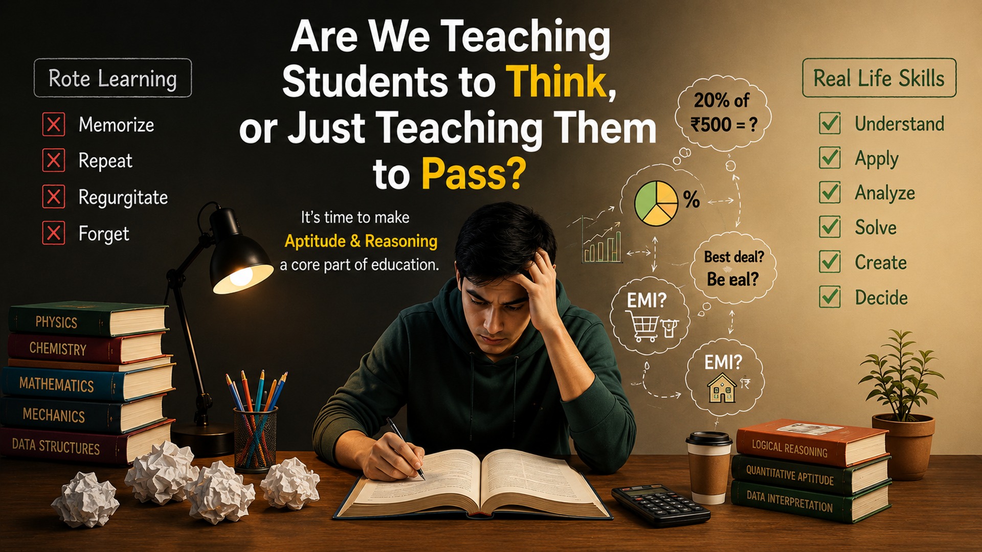 Are We Teaching Students to Think, or Just Teaching Them to Pass?